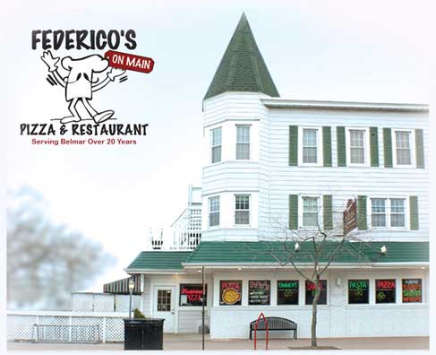 Menu Federicos Pizza Restaurant Belmar NJ Monmouth County